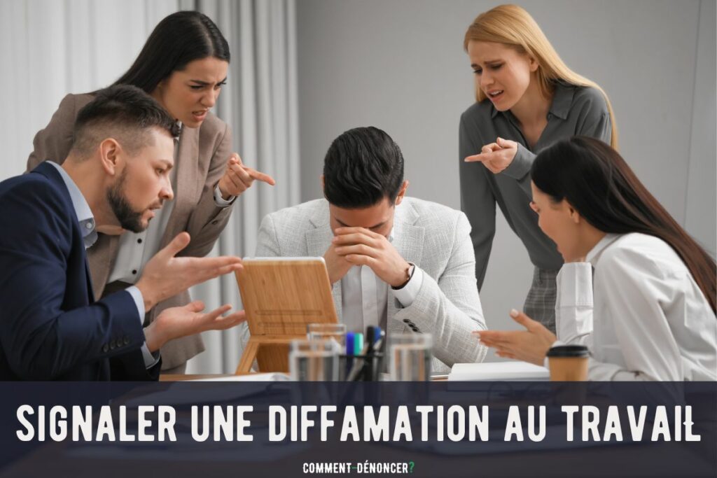 signaler diffamation travail