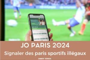 JO Paris 2024 dénonciation paris sportifs