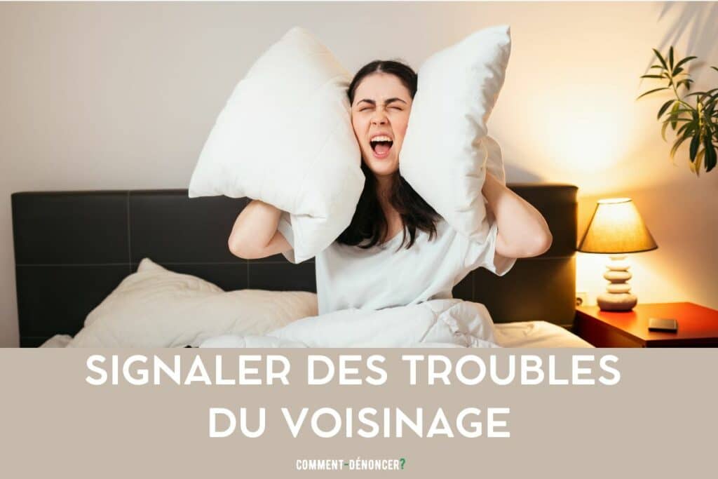 signalement troubles voisinage