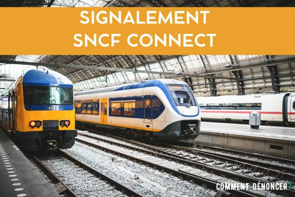 Signalement SNCF Connect