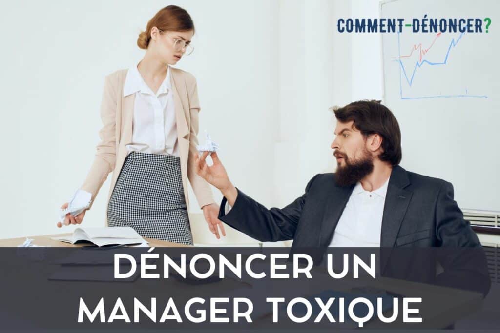 dénoncer manager toxique