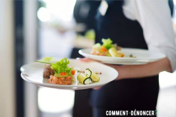 travail dissimulé dans un restaurant