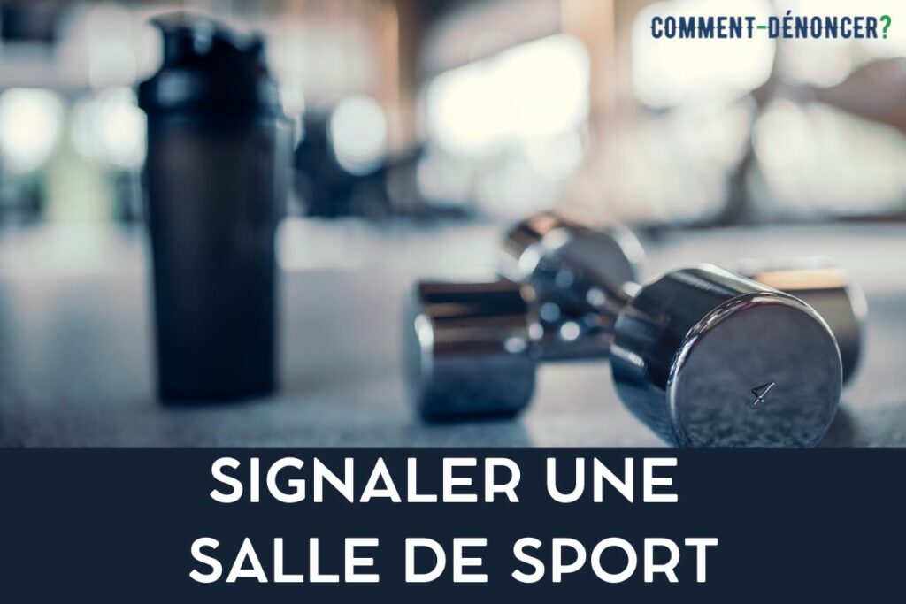 signaler une salle de sport