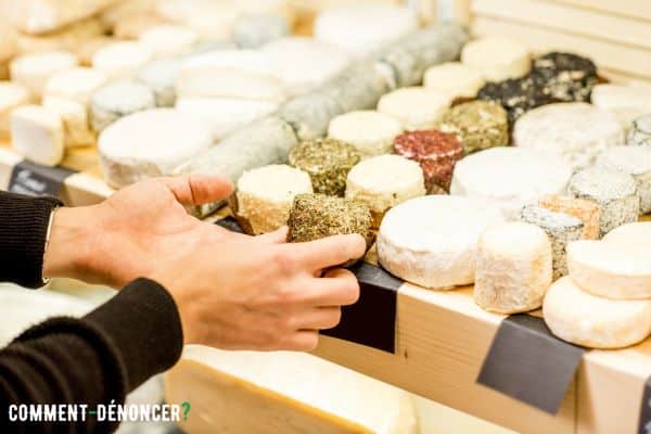 fromager sur le marché