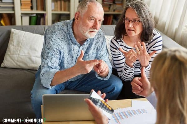 couple de retraités fraudeurs