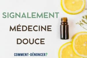 signaler une médecine douce